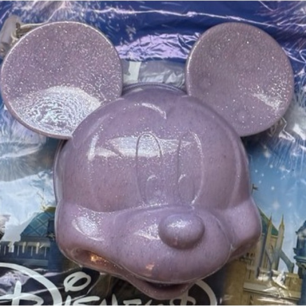 Disney Purple Mickey Mouse Crossbody Bag